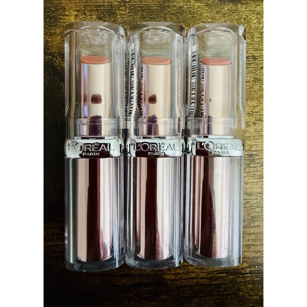3 L'Oreal Paris Glow Paradise Hydrating Balm-in-Lipstick #140 Peach Charm